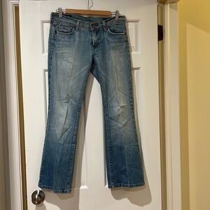 Vintage Citizens of Humanity low rise flare jeans